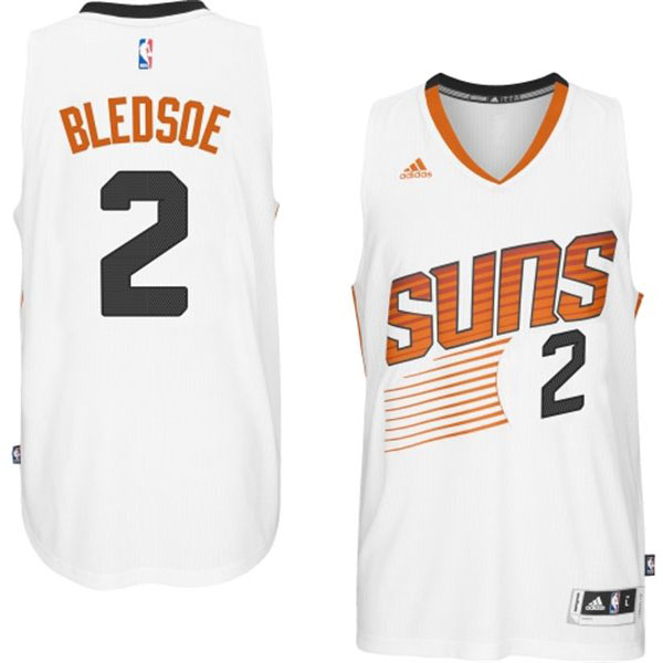 Phoenix Suns #2 Eric Bledsoe 2014 15 New Swingman Home White Jersey